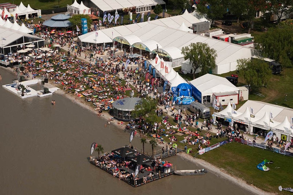 PWA Surf World Cup Aerial - PWA Surf World Cup 2011 Neusiedler See © SW